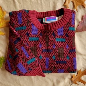 Sweater Graphix Graphic 80s Style Grandpa Sweater